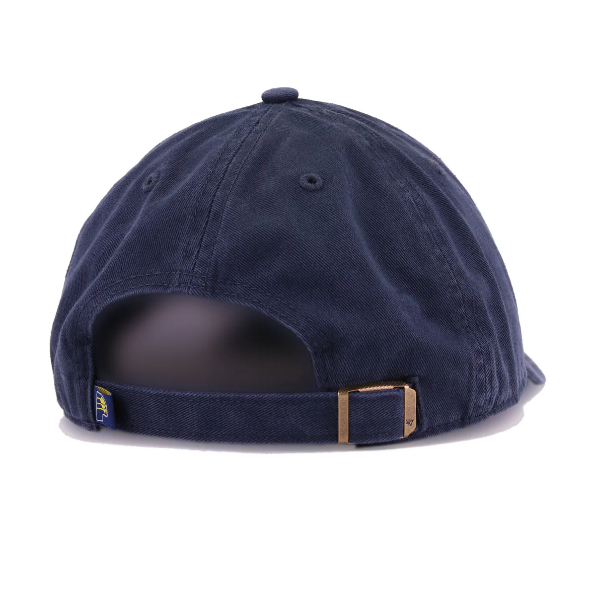 Indiana Pacers Navy 47 Brand Clean Up Dad Hat - Image 3