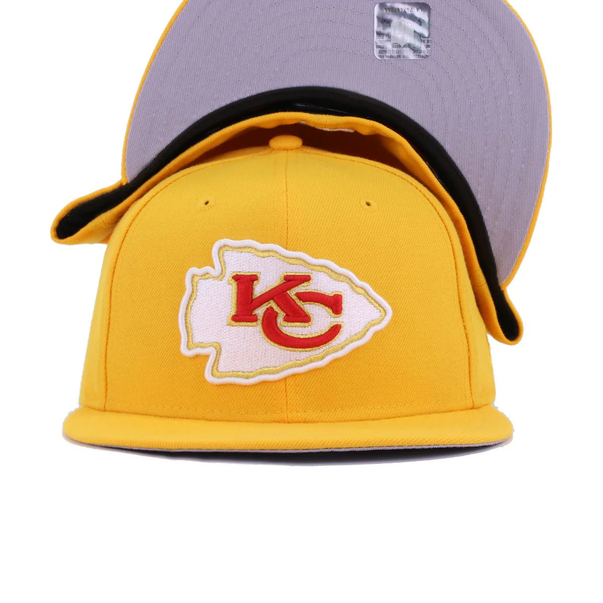 Kansas City Chiefs A Gold New Era 59Fifty Fitted - Image 5