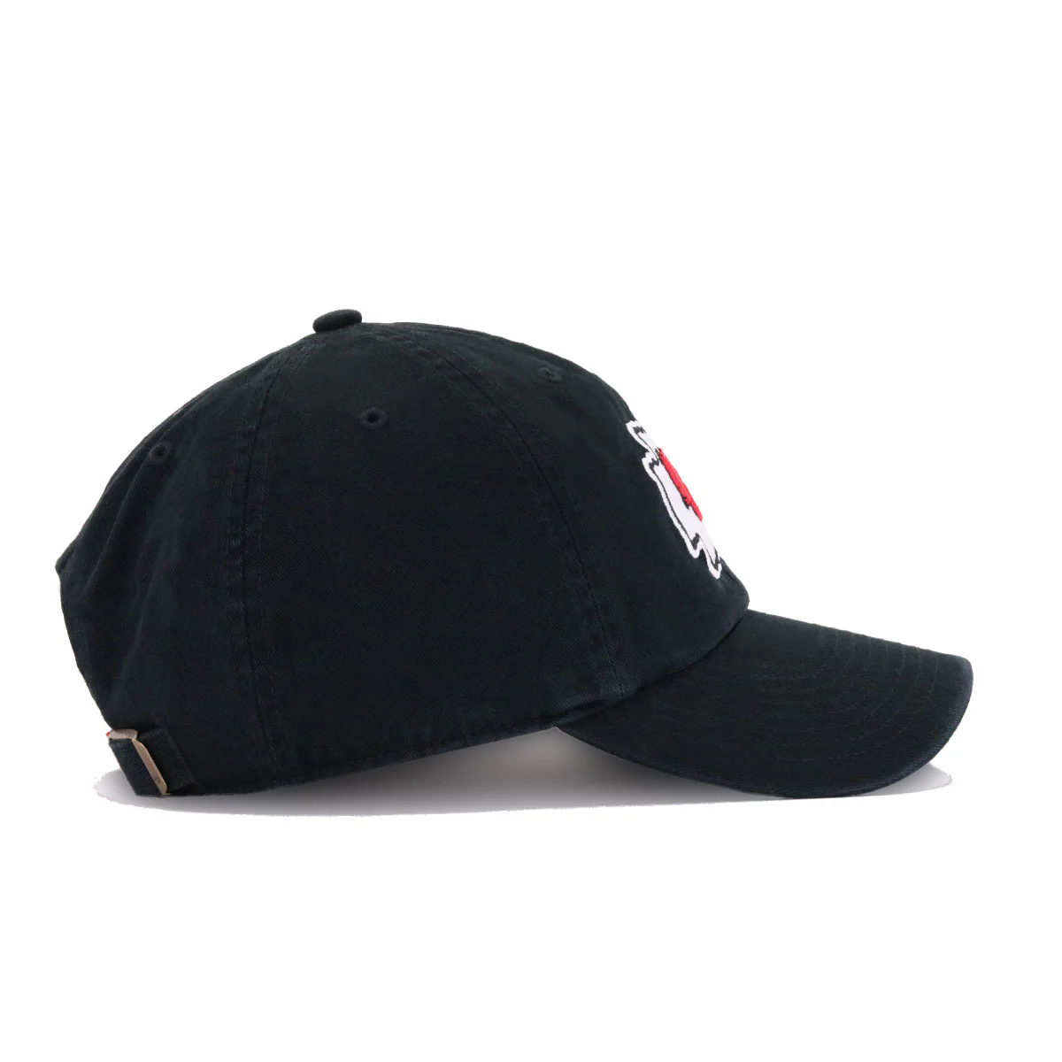 Kansas City Chiefs Black 47 Brand Clean Up Dad Hat - Image 3