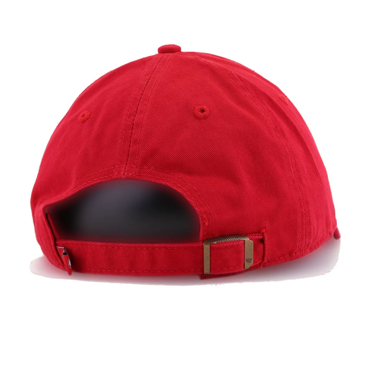 Kansas City Chiefs Front Door Red 47 Brand Clean Up Dad Hat - Image 3