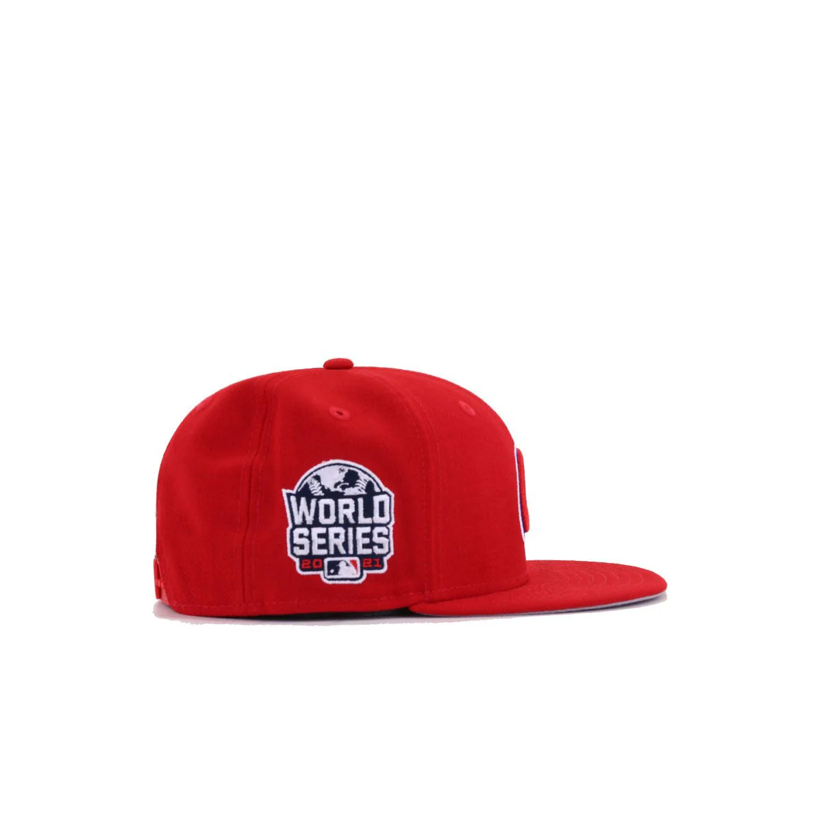 KIDS Atlanta Braves Scarlet 2021 World Series New Era K9Fifty Snapback - Image 2