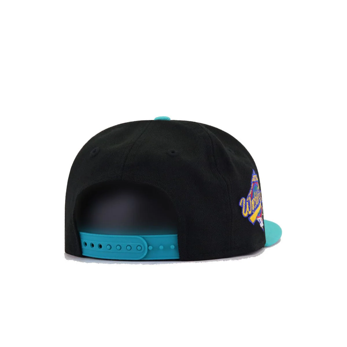 KIDS Florida Marlins Black Teal 1997 World Series New Era K9Fifty Snapback - Image 3