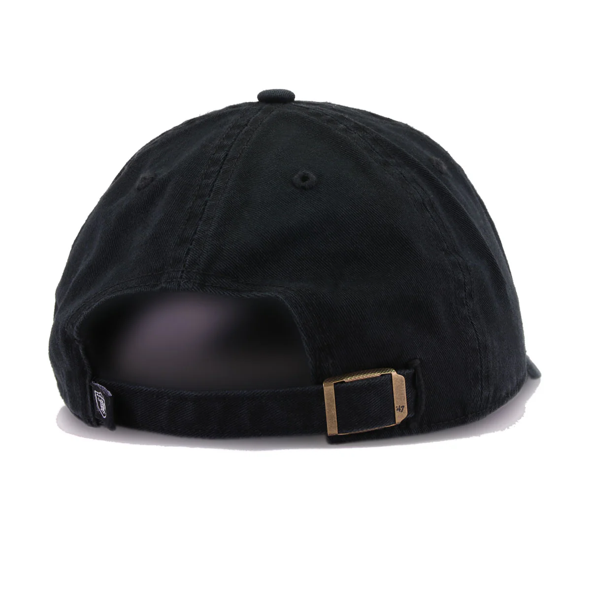 Las Vegas Raiders Black 47 Brand Clean Up Dad Hat - Image 4
