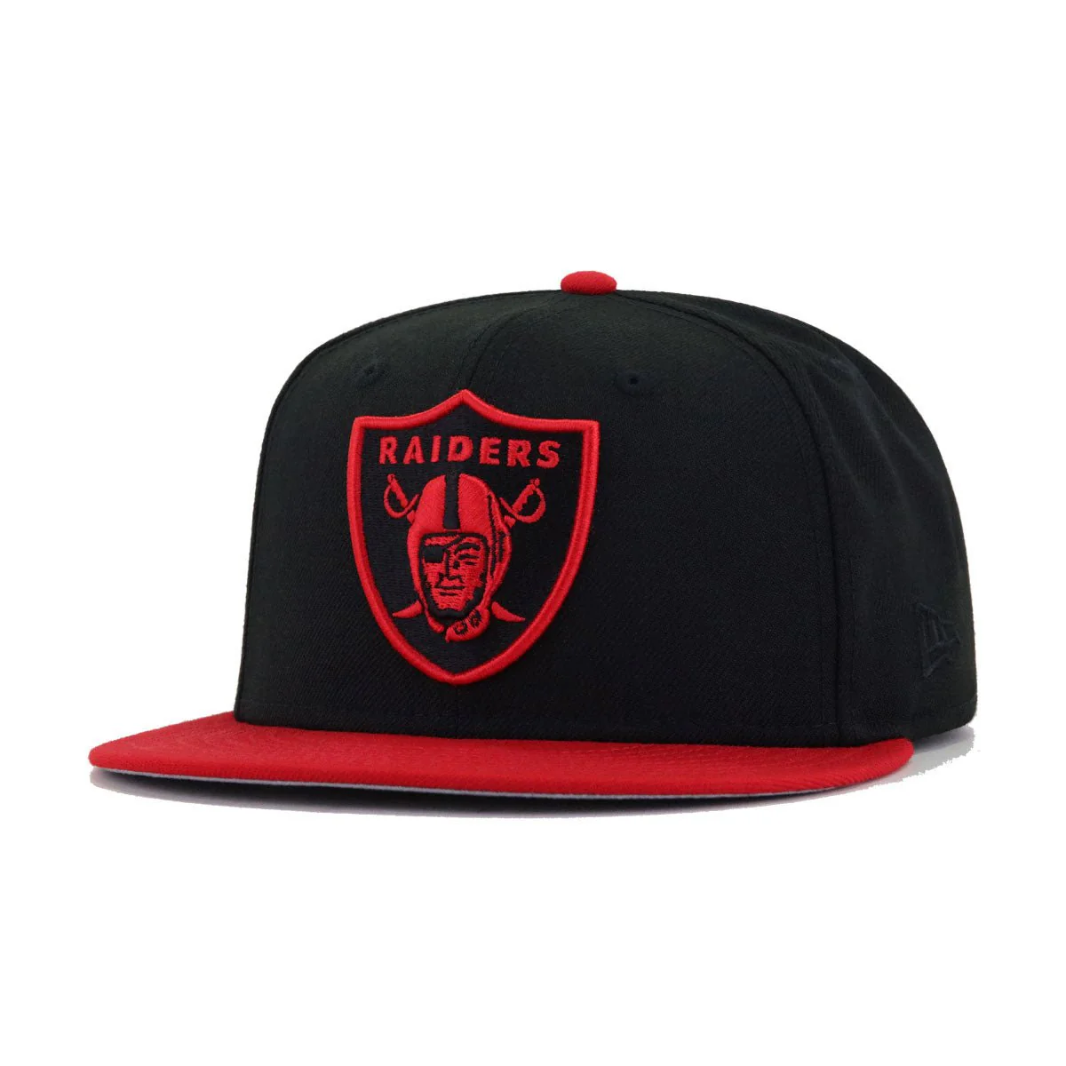 Las Vegas Raiders Black Scarlet CHERRY New Era 59Fifty Fitted