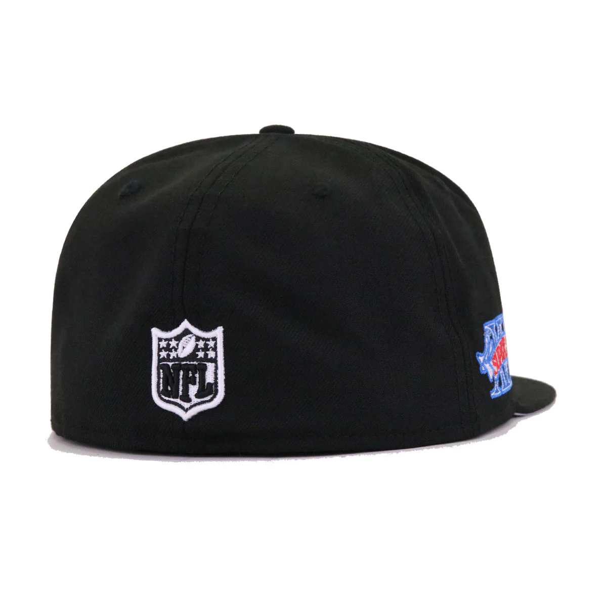 Las Vegas Raiders Legacy Black Super Bowl 18 New Era 59Fifty Fitted - Image 4