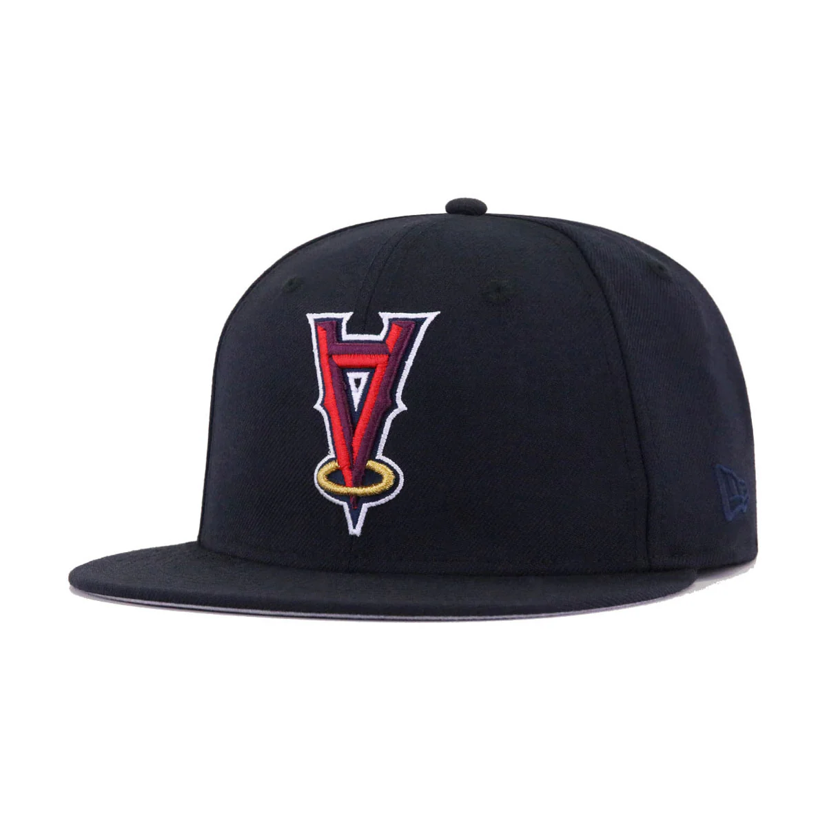 Los Angeles Angels Navy Upside Down 2002 World Series New Era 59Fifty Fitted