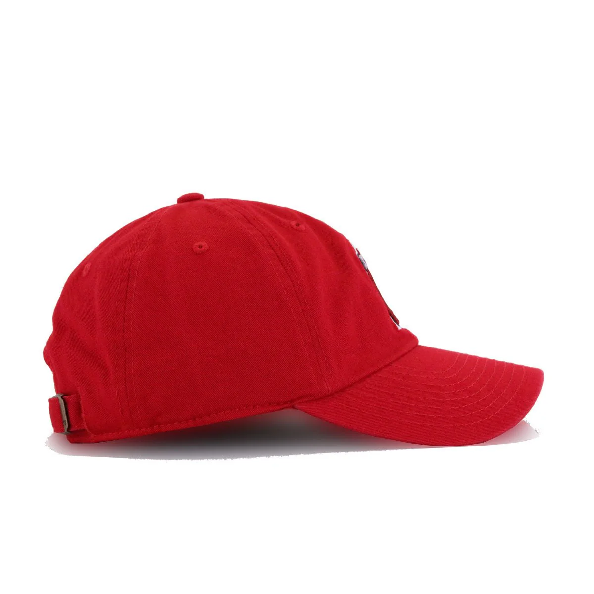 Los Angeles Angels Scarlet 47 Brand Clean Up Dad Hat - Image 3