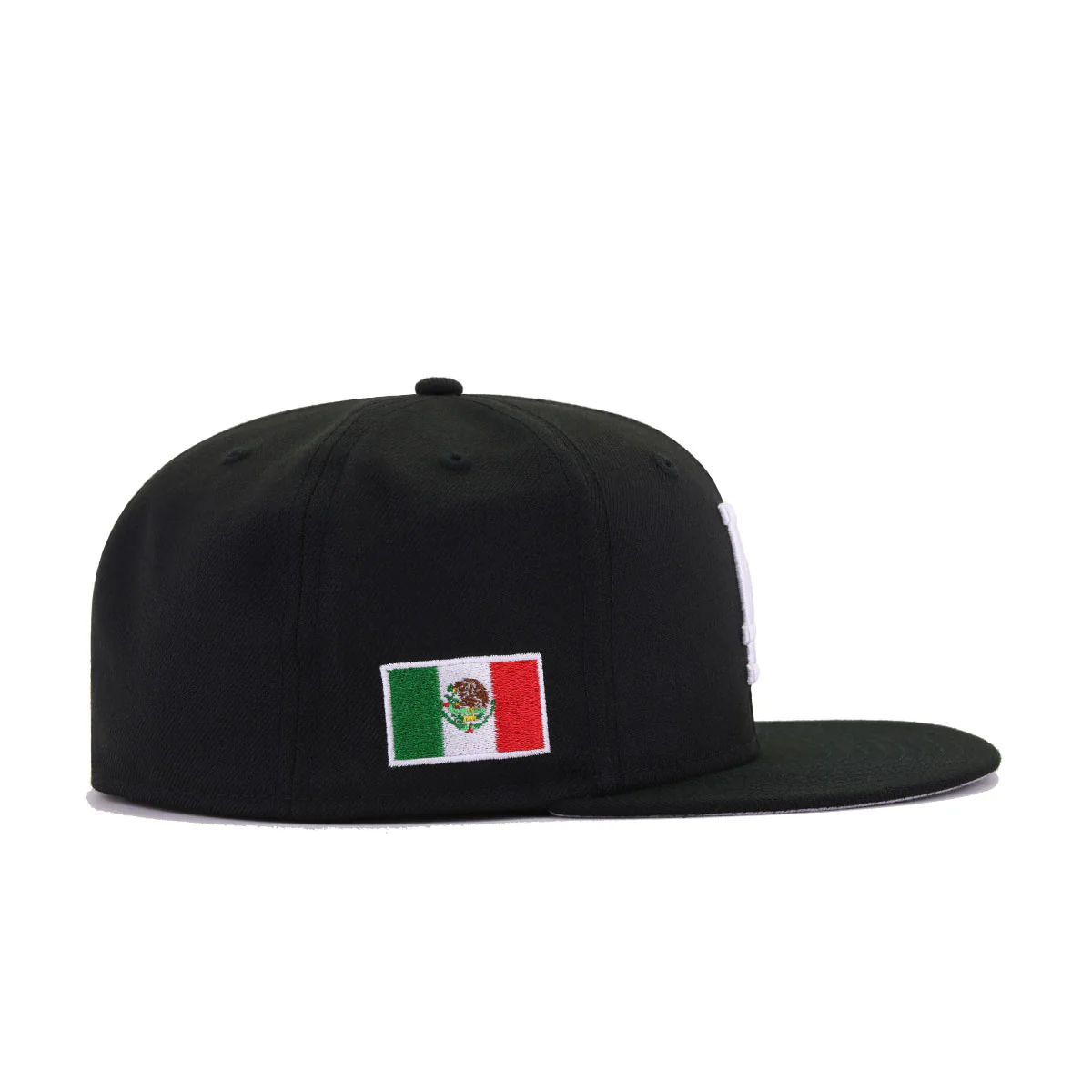 Los Angeles Dodgers Black MEXICO Flag New Era 59Fifty Fitted - Image 2