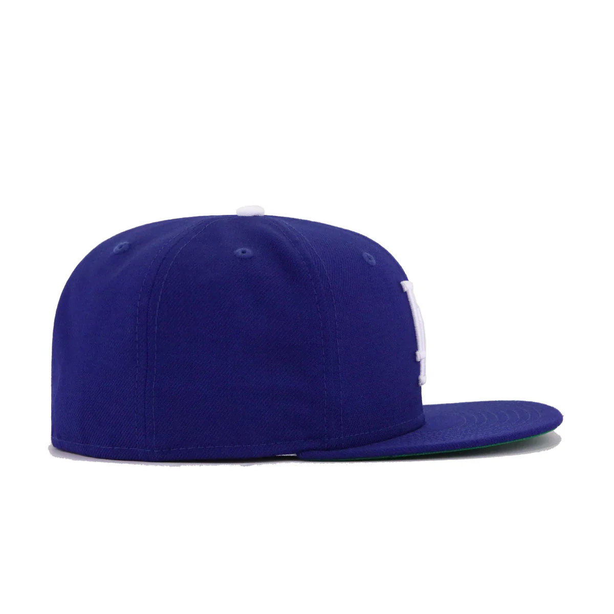 Los Angeles Dodgers Dark Royal Blue 1963 World Series Cooperstown Green Bottom New Era 59Fifty Fitted - Image 3
