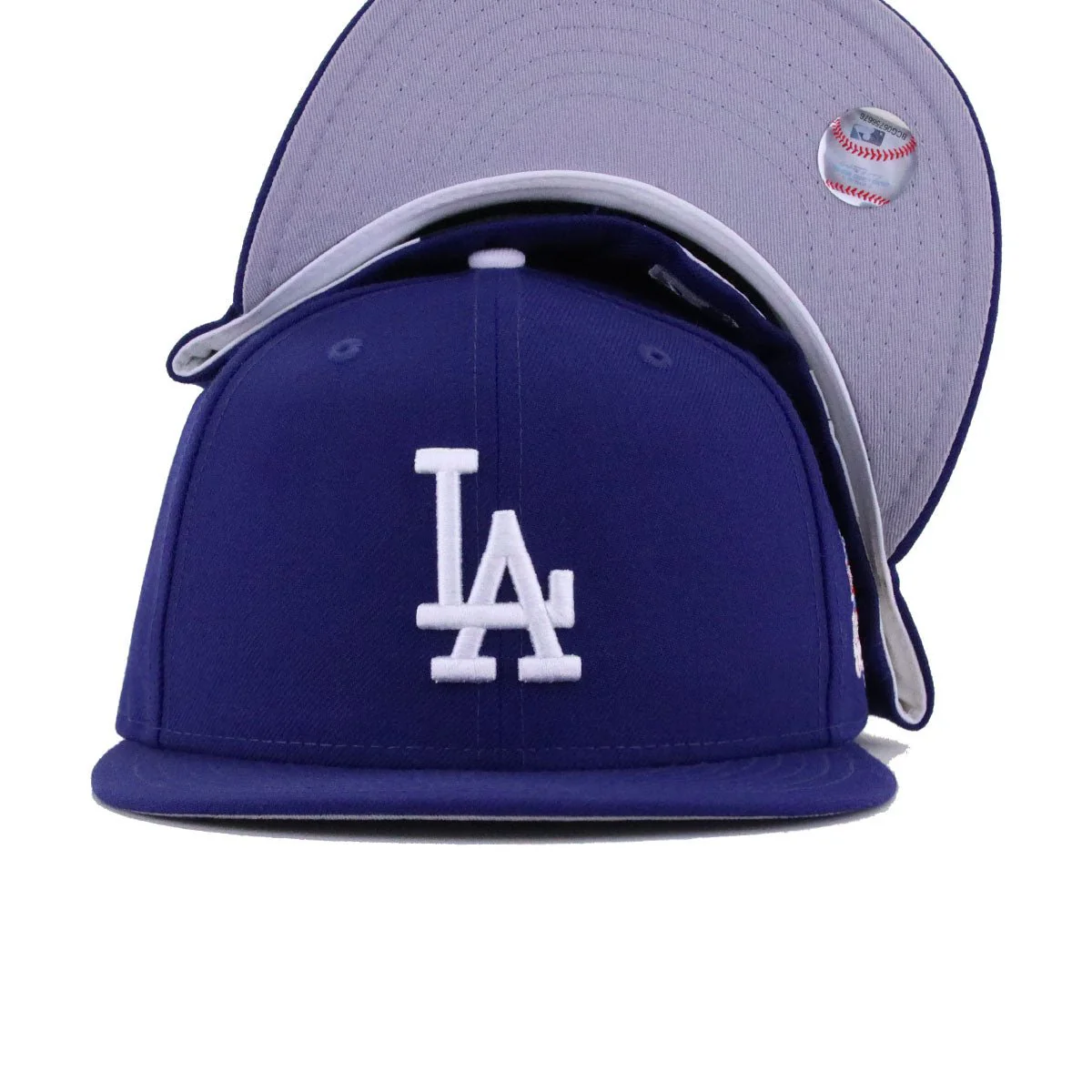 Los Angeles Dodgers Dark Royal Blue 1988 World Series Cooperstown New Era 59Fifty Fitted - Image 4