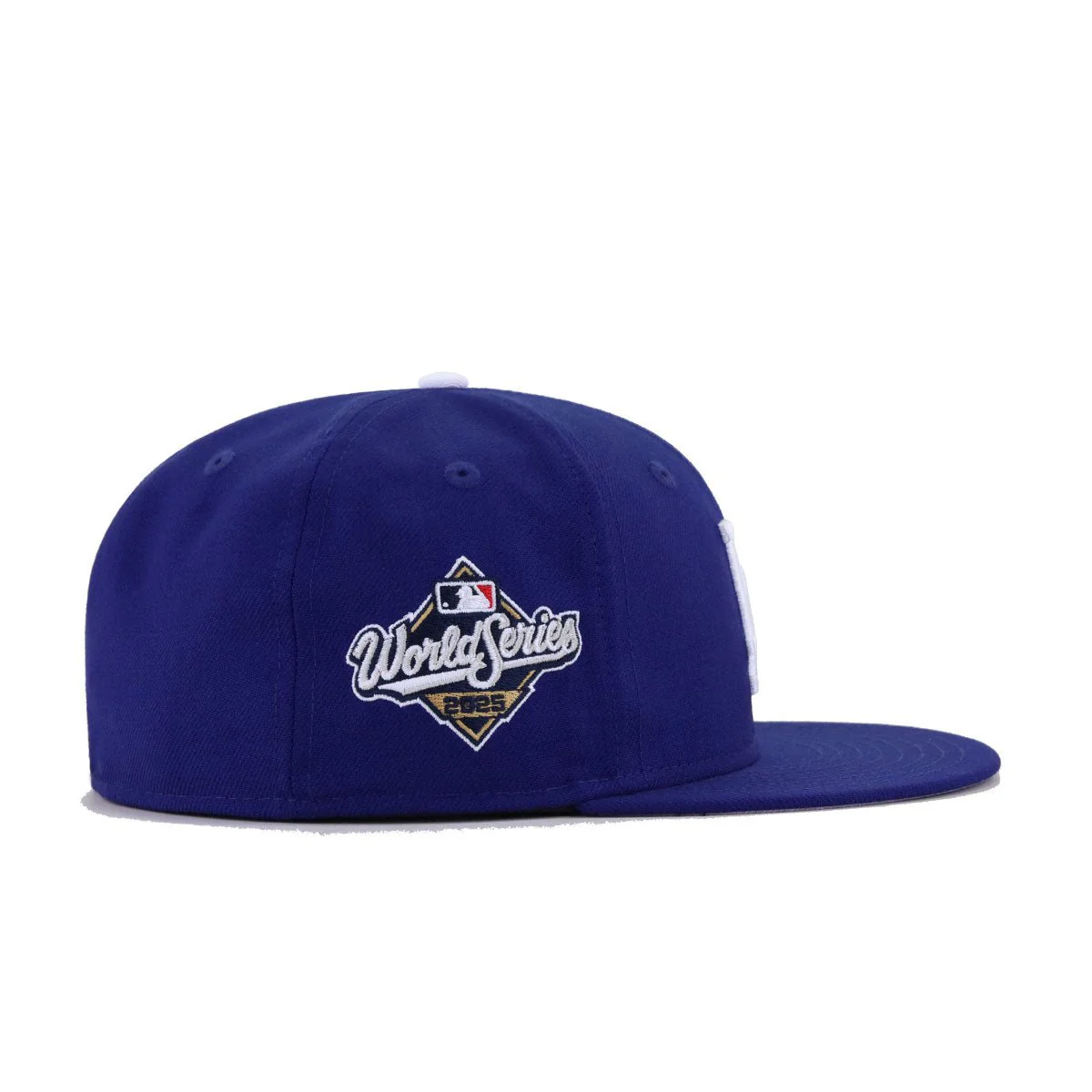 Los Angeles Dodgers Dark Royal Blue 2025 World Series New Era 59Fifty Fitted - Image 2