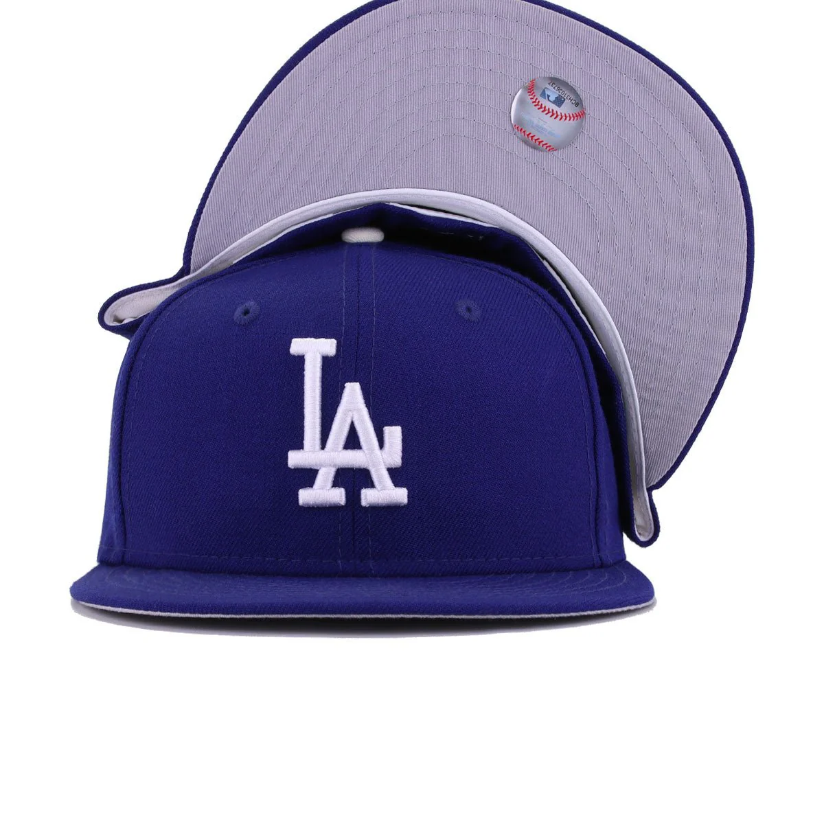 Los Angeles Dodgers Dark Royal Blue Cooperstown AC New Era 59Fifty Fitted - Image 5