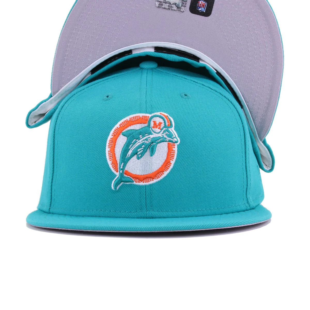 Miami Dolphins Legacy Teal Breeze New Era 59Fifty Fitted - Image 5