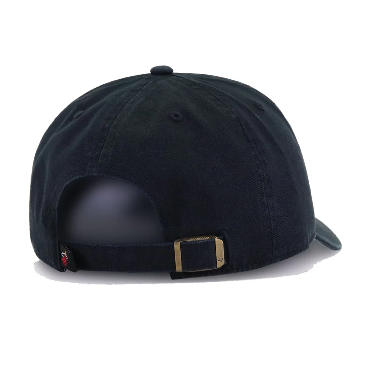 Miami Heat Black 47 Brand Clean Up Dad Hat - Image 3