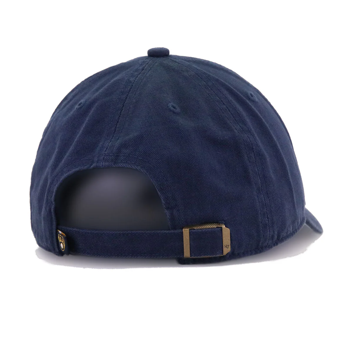 Milwaukee Brewers Navy 47 Brand Clean Up Dad Hat - Image 4