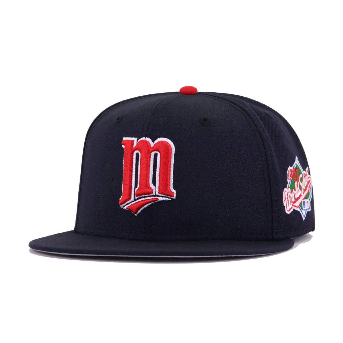 Minnesota Twins Navy 1987 World Series Cooperstown New Era 59Fifty Fitted