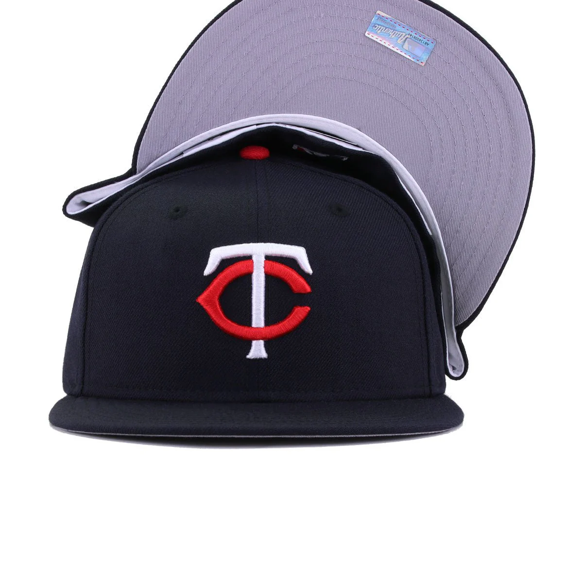 Minnesota Twins Navy TC Cooperstown AC New Era 59Fifty Fitted - Image 4