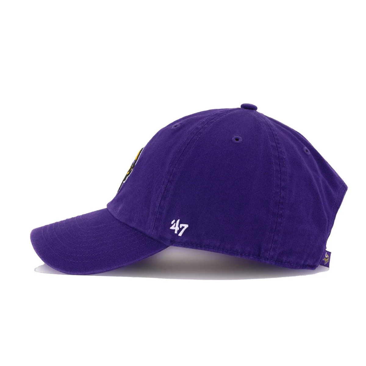 Minnesota Vikings Purple 47 Brand Clean Up Dad Hat - Image 2