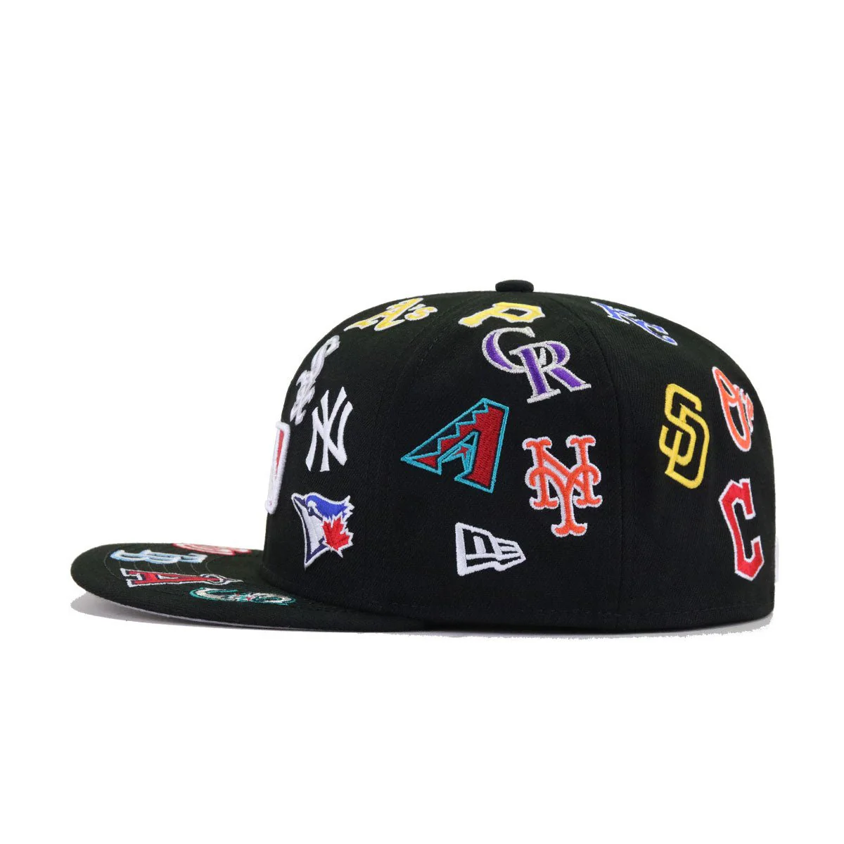 MLB Black ALL OVER New Era 59Fifty Fitted - Image 2