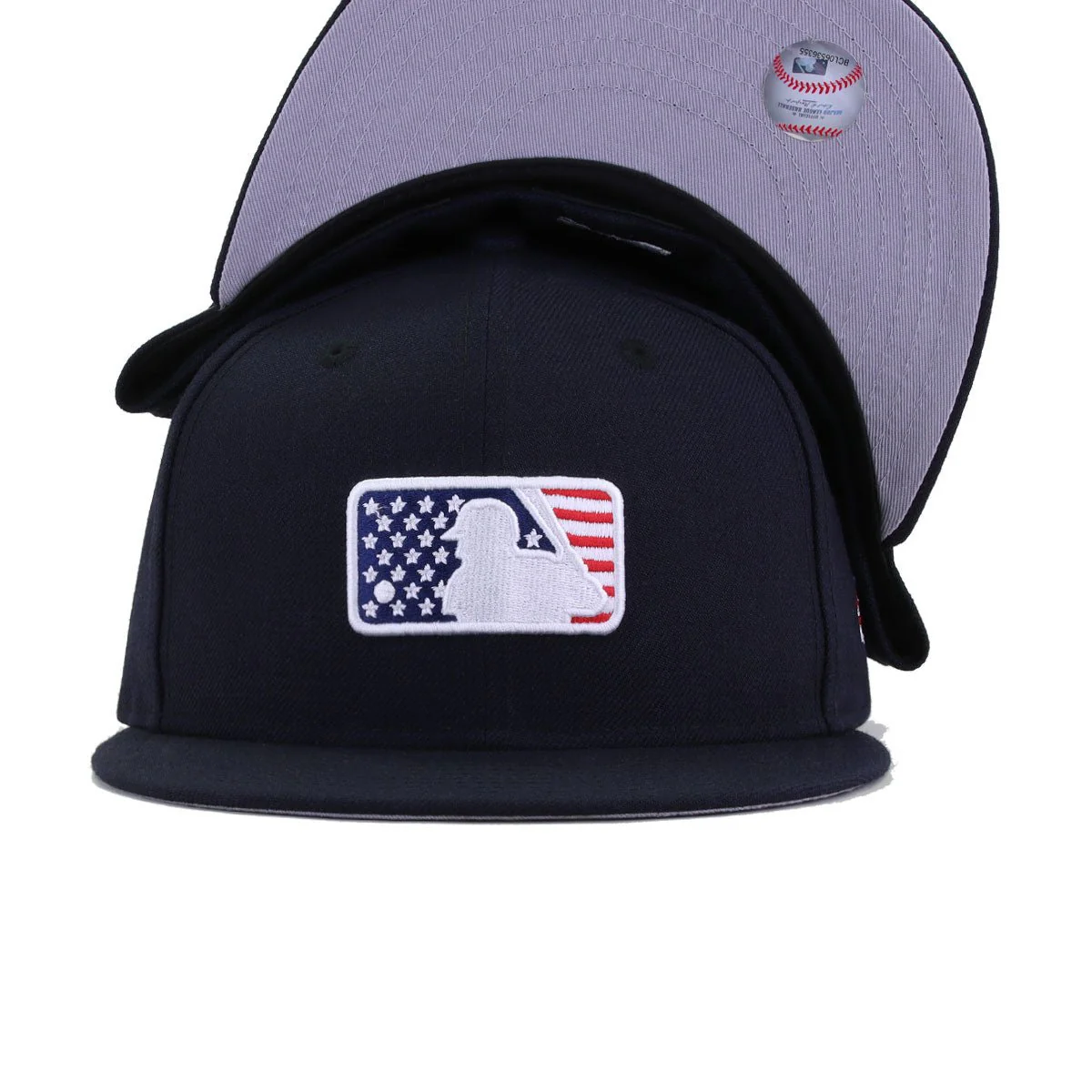 MLB Umpire Navy NATIONAL HOLIDAY New Era 59Fifty Fitted - Image 4