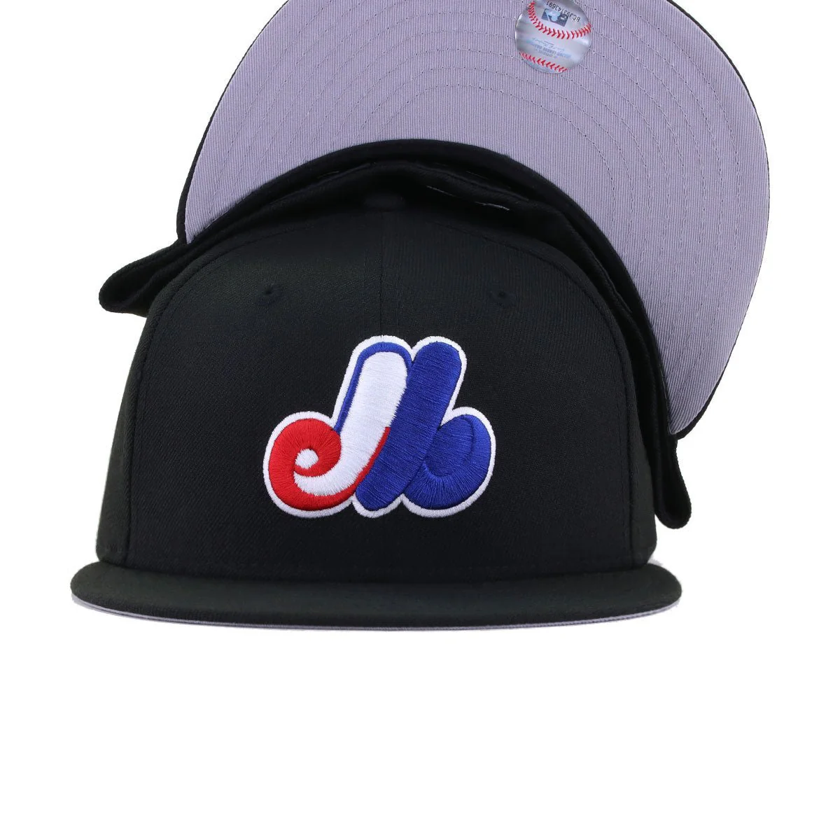 Montreal Expos Black Cooperstown AC New Era 59Fifty Fitted - Image 4