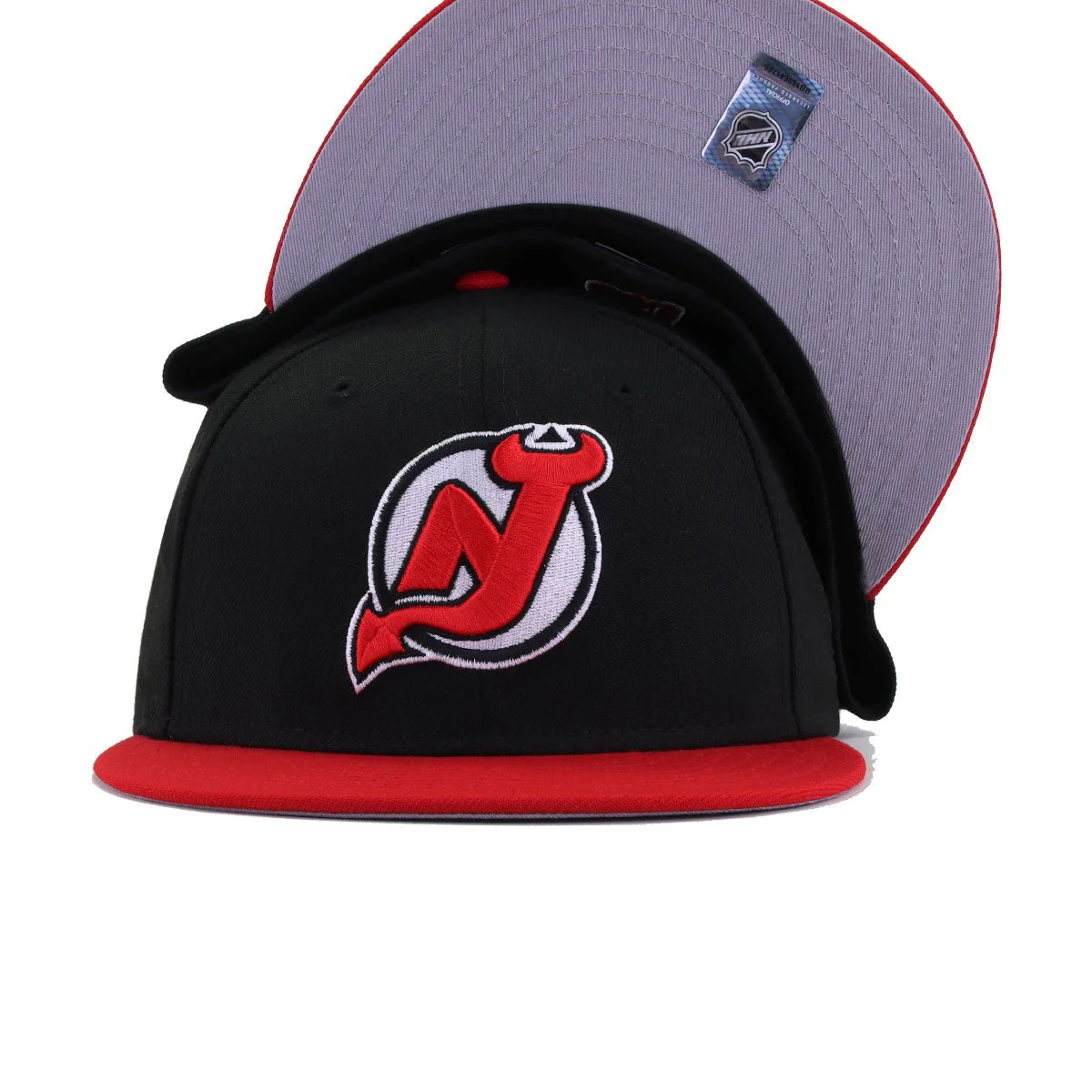 New Jersey Devils Black Scarlet New Era 59Fifty Fitted - Image 4