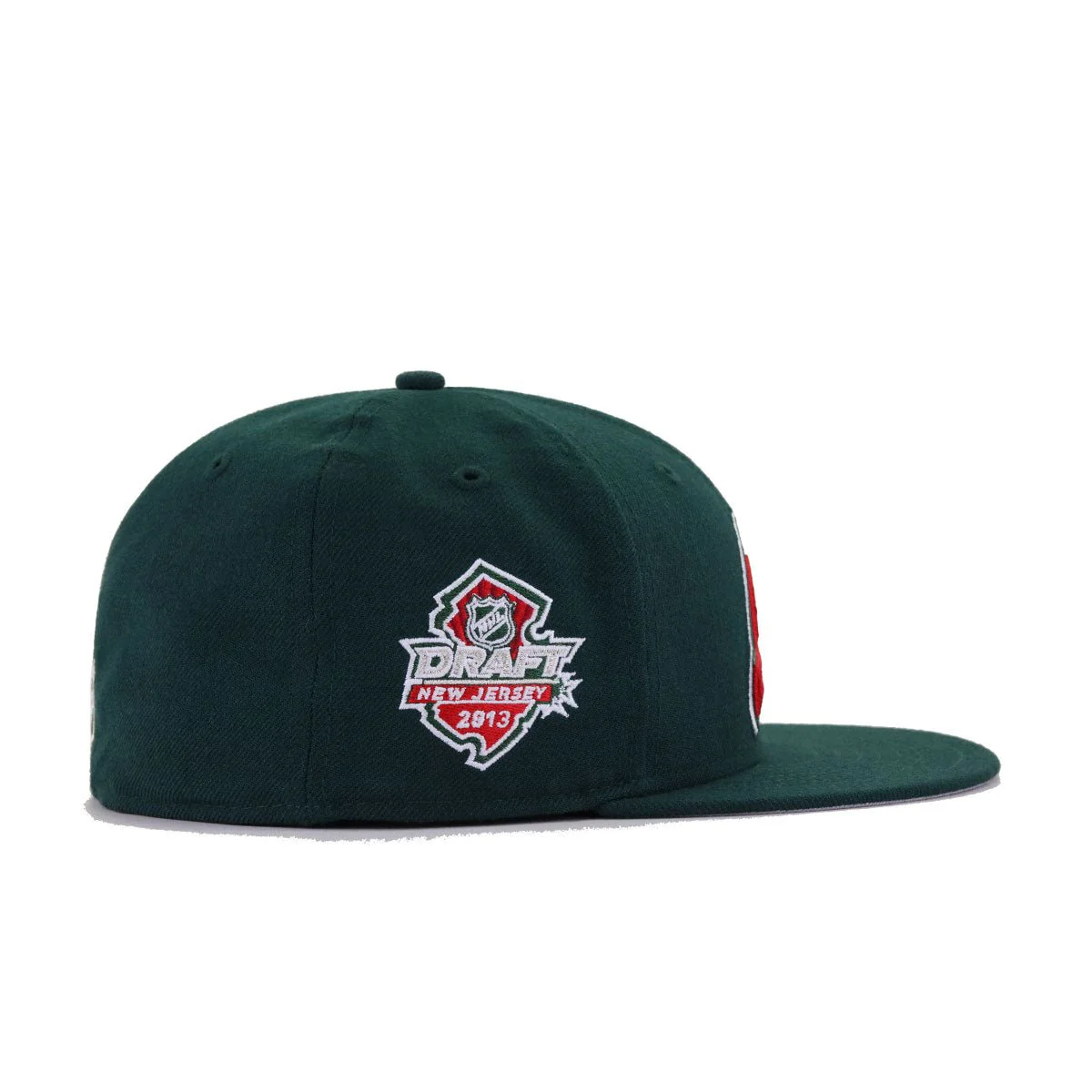 New Jersey Devils Dark Green 2013 NHL Draft New Era 59Fifty Fitted - Image 2