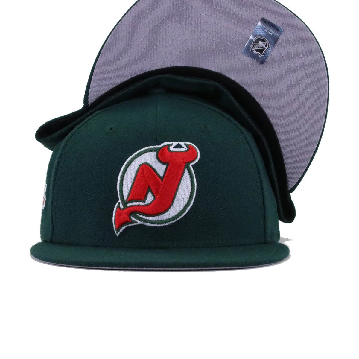 New Jersey Devils Dark Green 2013 NHL Draft New Era 59Fifty Fitted - Image 4