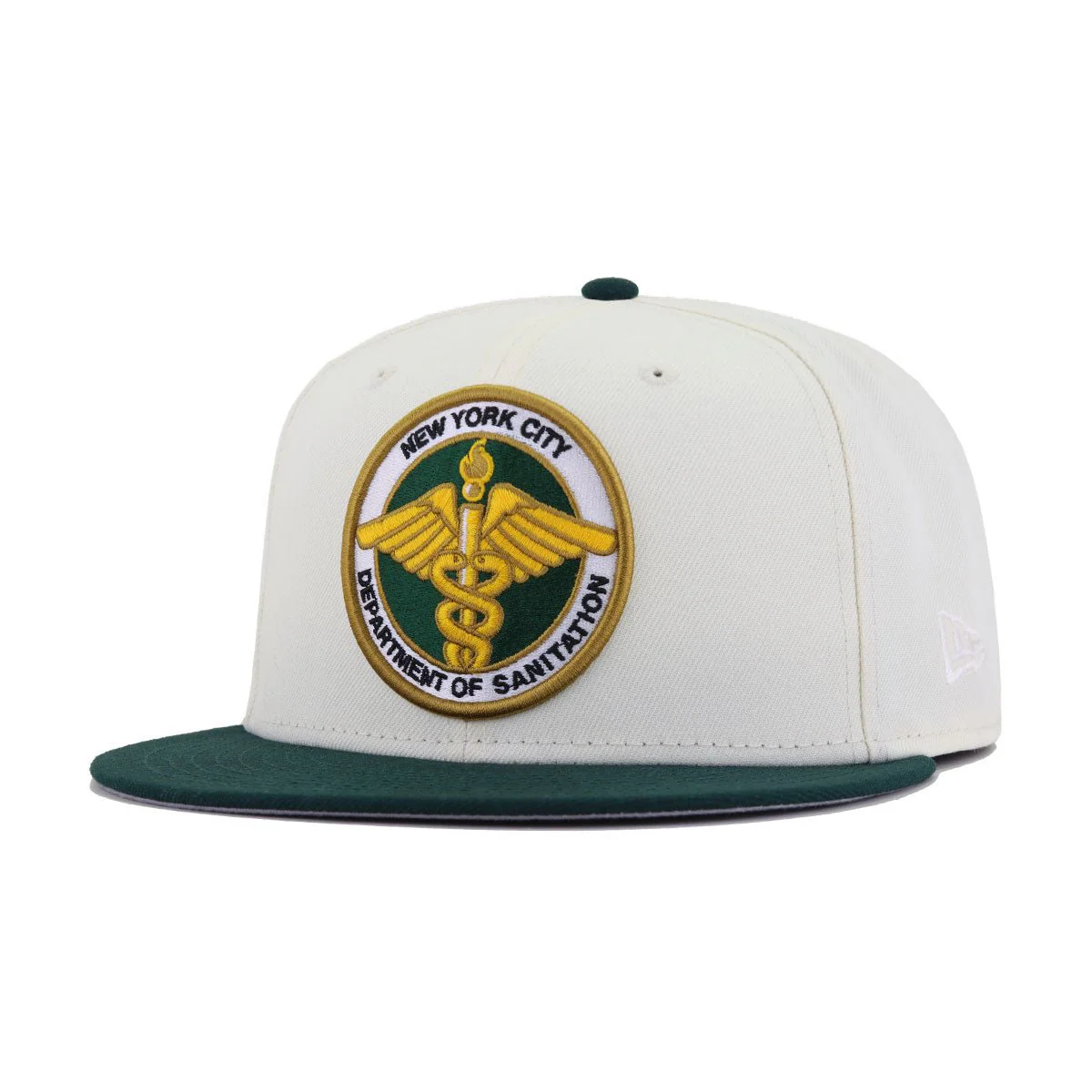 New York City Department of Sanitation Chrome Dark Green New Era 59Fifty Fitted