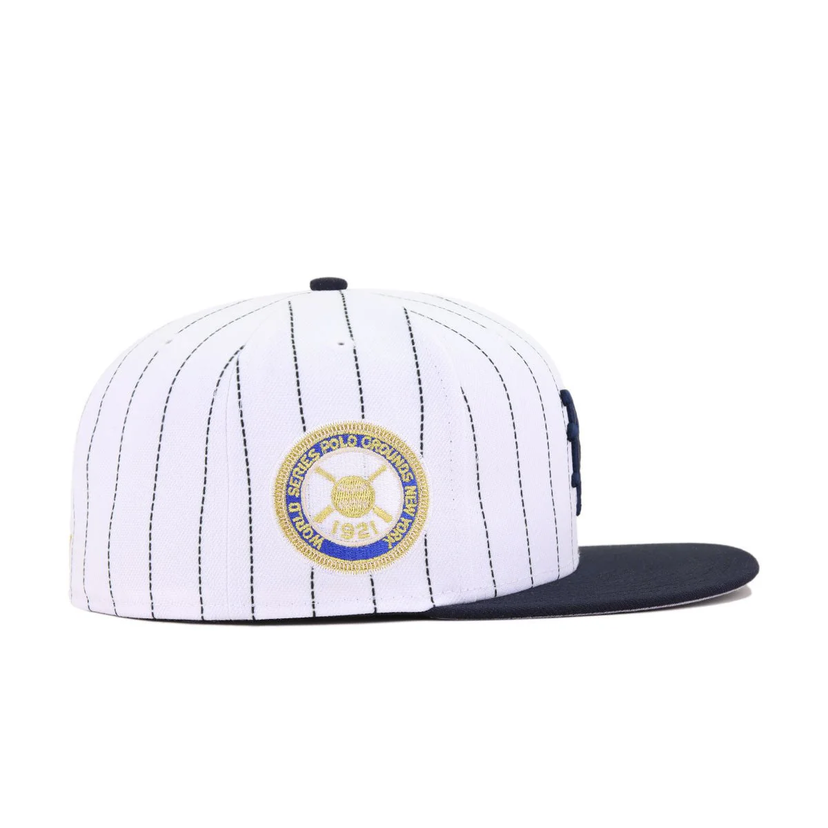 New York Giants Pinstripe Navy 1921 World Series New Era 59Fifty Fitted - Image 2