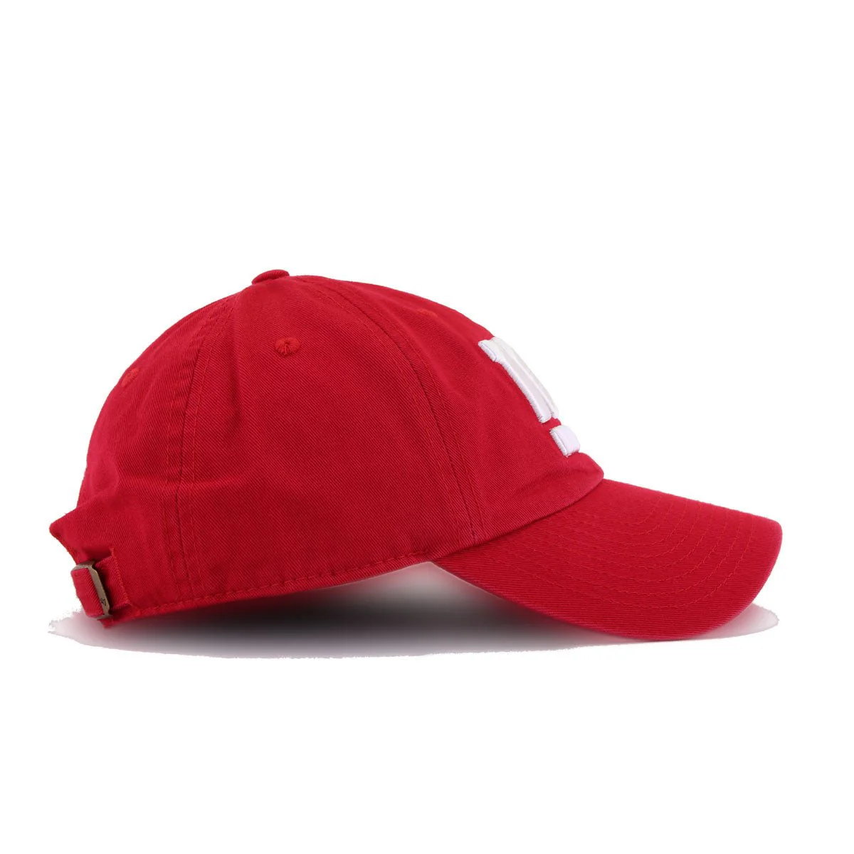 New York Giants Scarlet 47 Brand Clean Up Dad Hat - Image 3