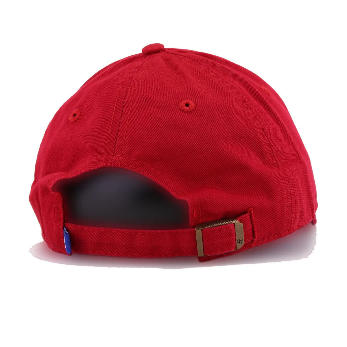 New York Giants Scarlet 47 Brand Clean Up Dad Hat - Image 4
