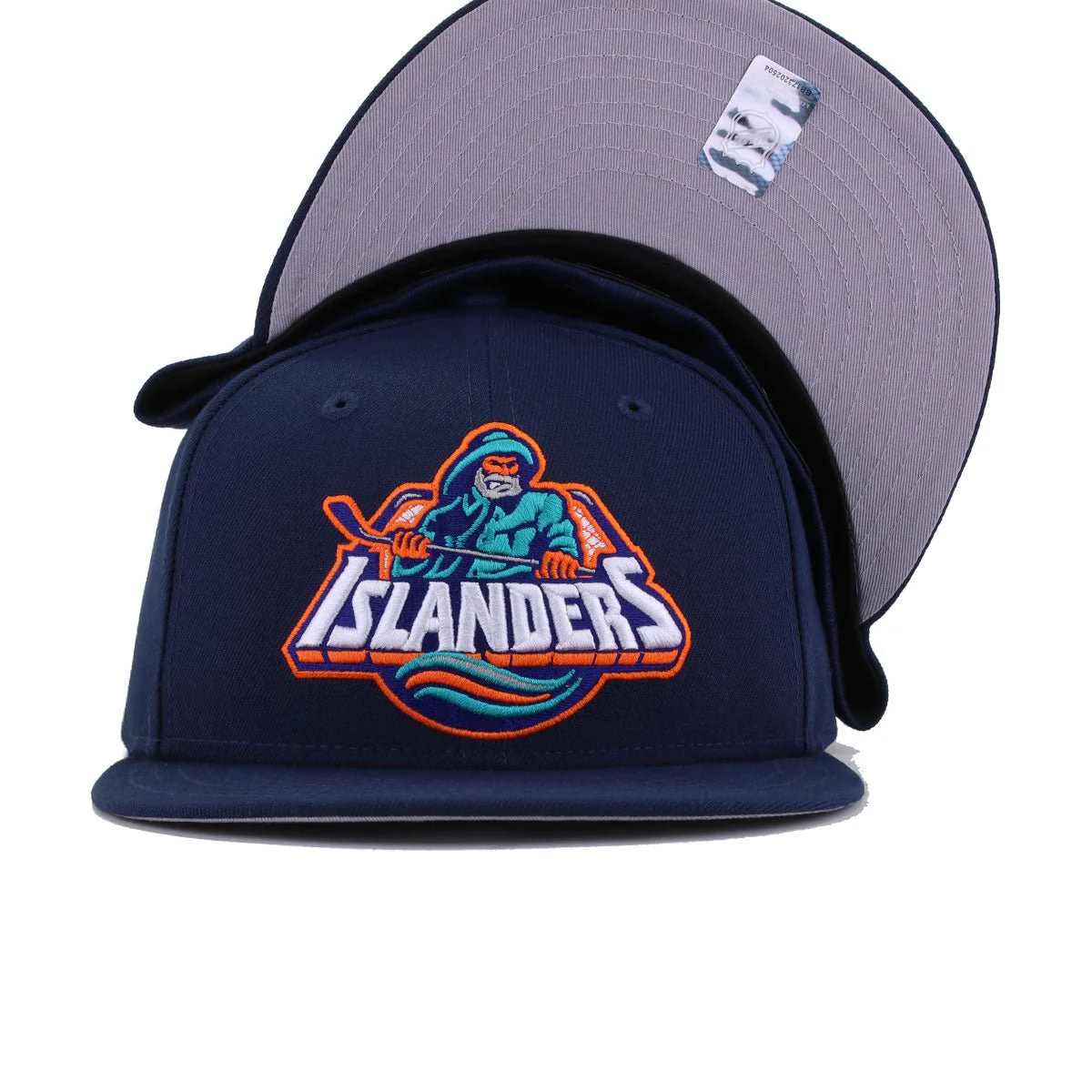 New York Islanders Oceanside Blue New Era 59Fifty Fitted - Image 4