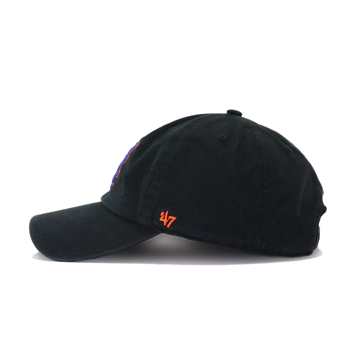 New York Mets Black 47 Brand Clean Up Dad Hat - Image 2