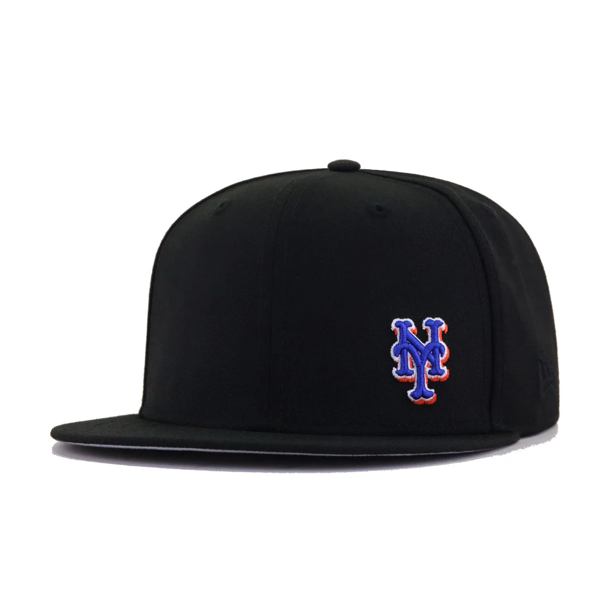 New York Mets Black Flawless New Era 59Fifty Fitted