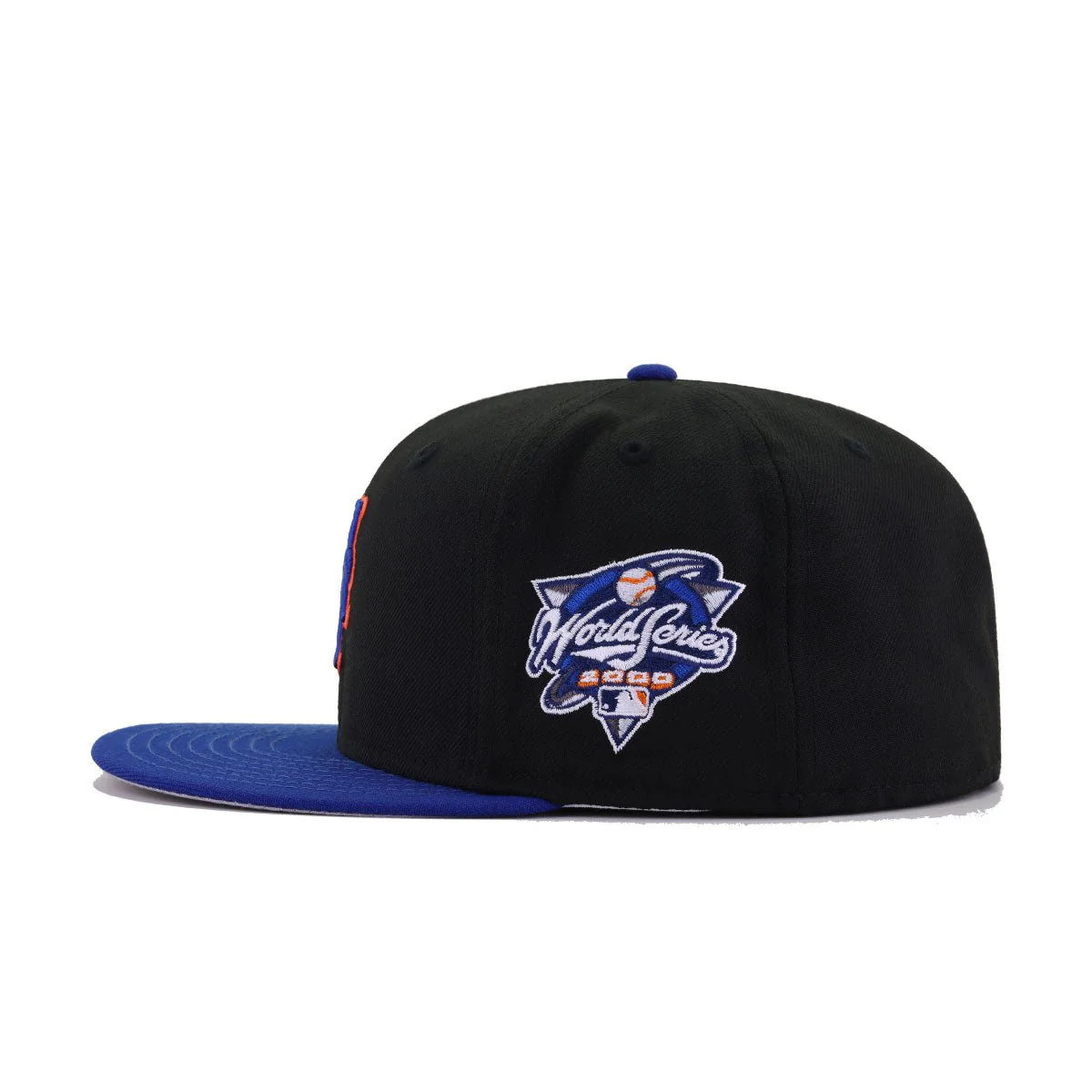 New York Mets Black Light Royal Blue 2000 World Series Cooperstown New Era 59Fifty Fitted - Image 2