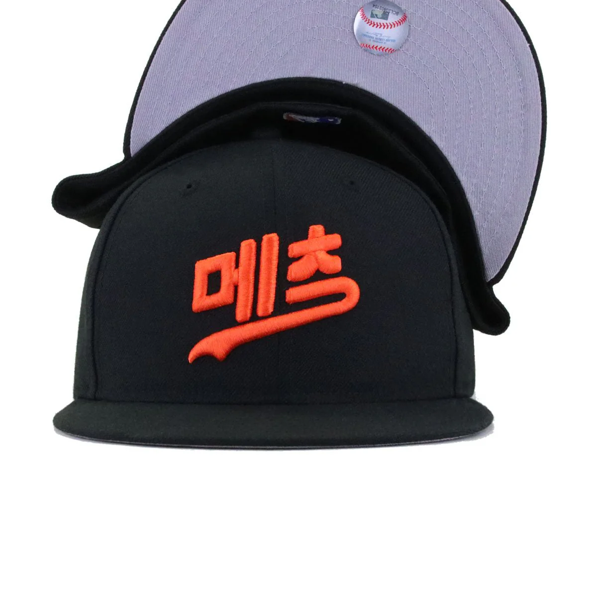 New York Mets Black MECCHU New Era 59Fifty Fitted - Image 4