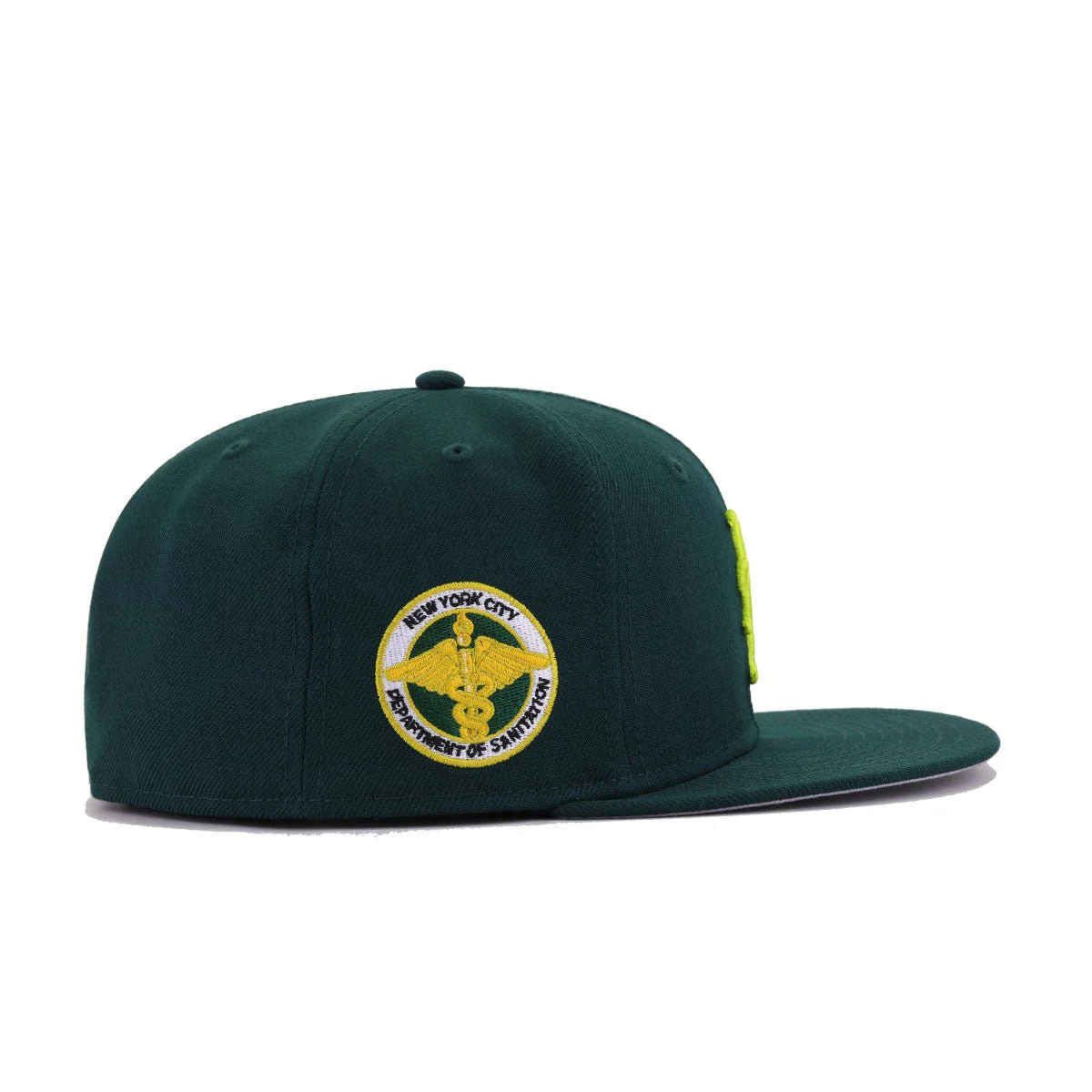 New York Mets Dark Green NYC Department of Sanitation New Era 59Fifty Fitted - Image 2