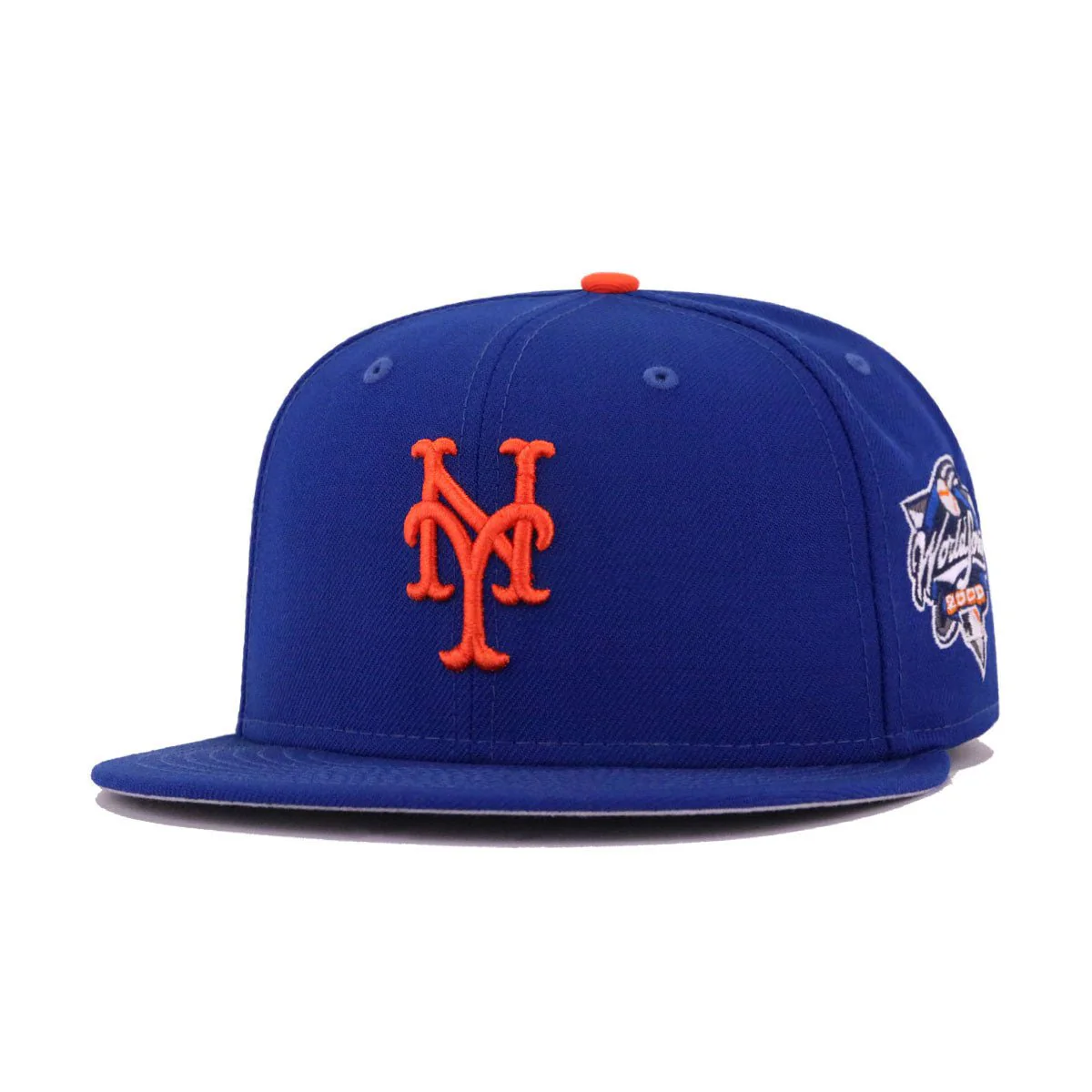 New York Mets Light Royal Blue 2000 World Series Cooperstown New Era 59Fifty Fitted