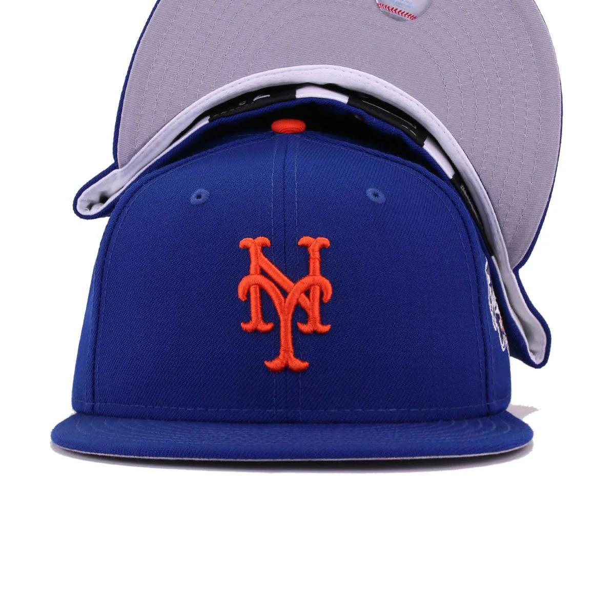 New York Mets Light Royal Blue 2000 World Series Cooperstown New Era 59Fifty Fitted - Image 4