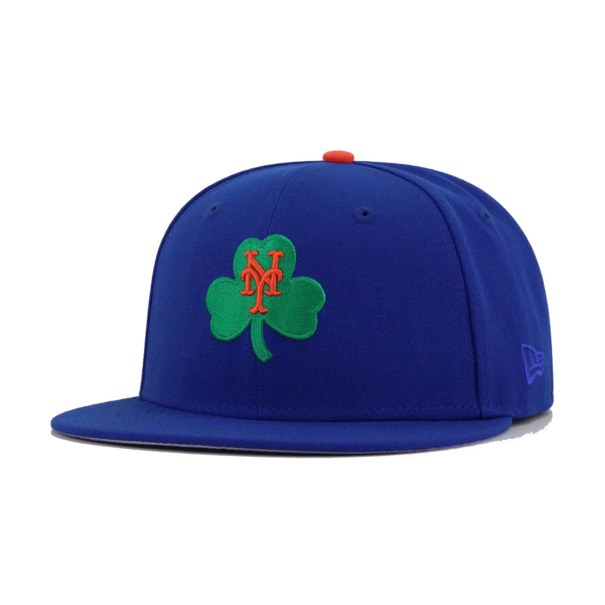 New York Mets Light Royal Blue Lucky Shamrock New Era 59Fifty Fitted