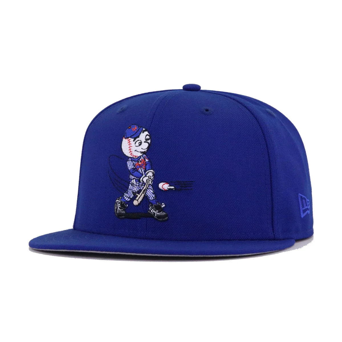 New York Mets Light Royal Blue Mr Met New Era 59Fifty Fitted