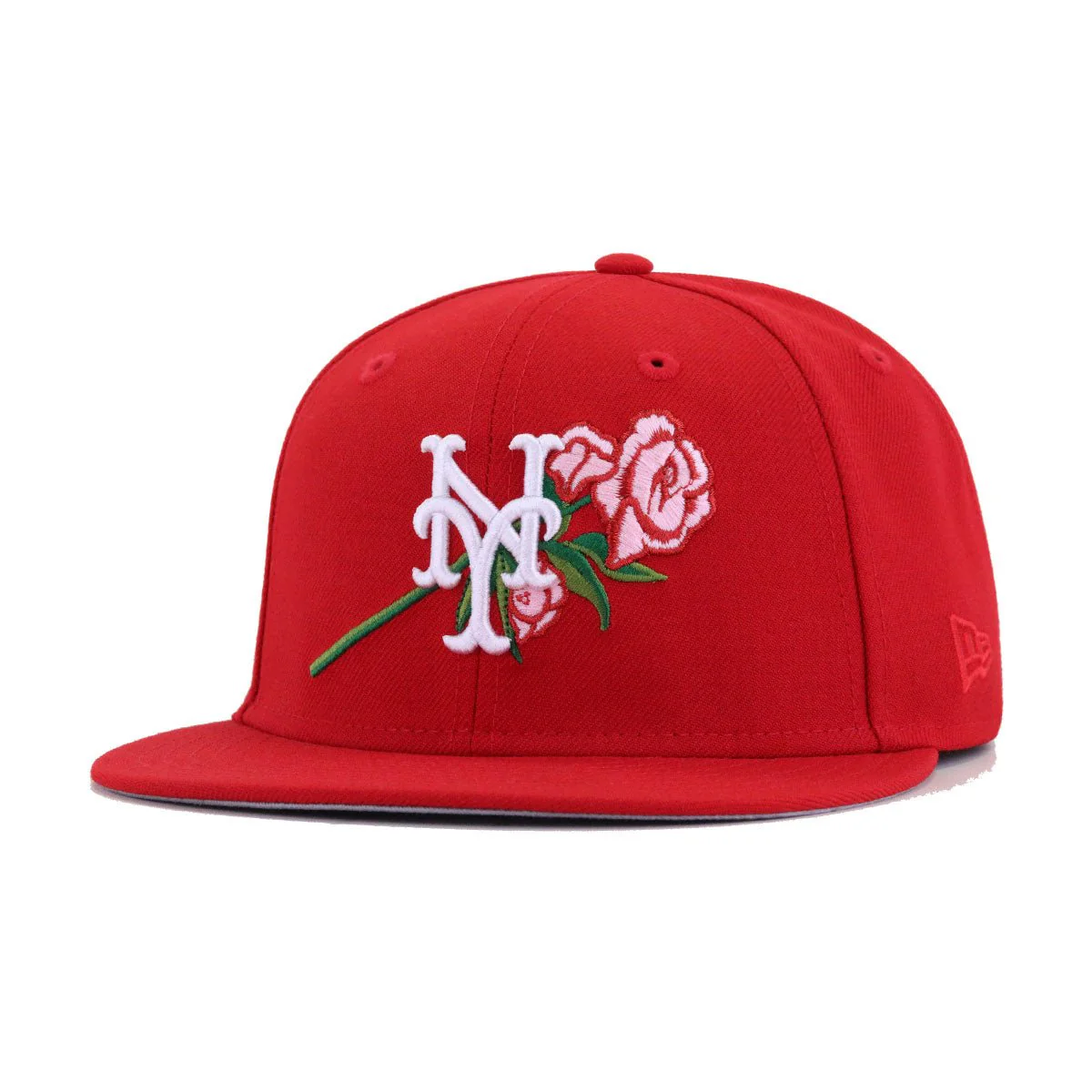 New York Mets Scarlet ROSE New Era 59Fifty Fitted