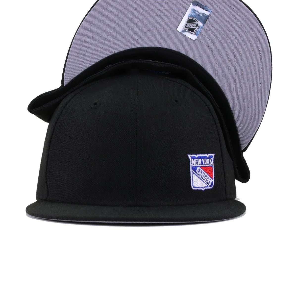 New York Rangers Black Flawless New Era 59Fifty Fitted - Image 4