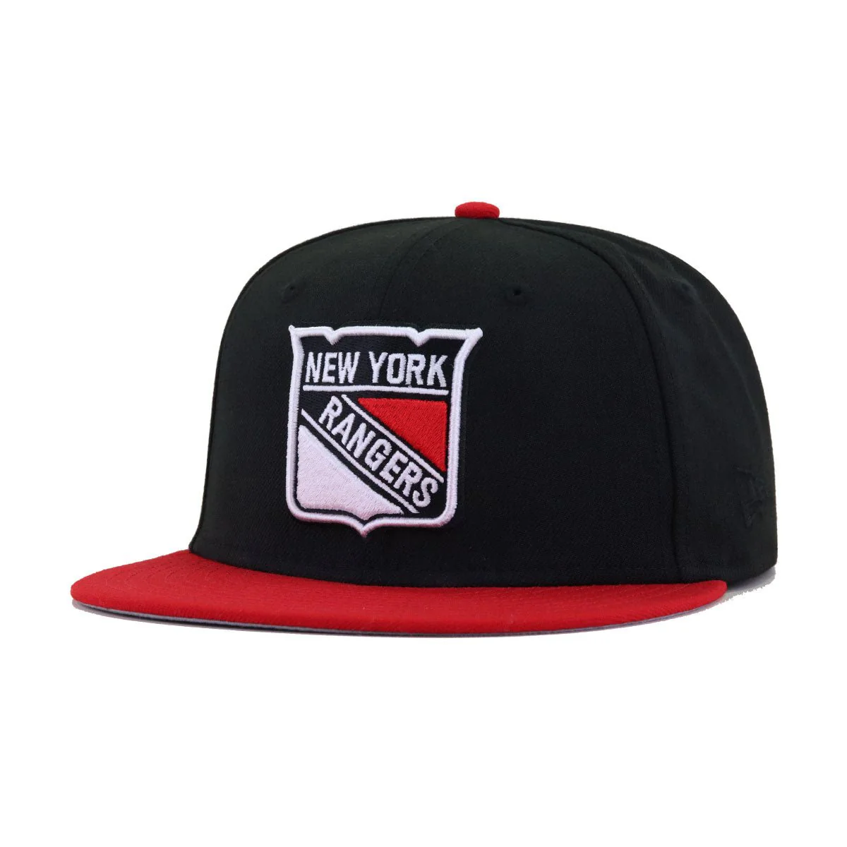 New York Rangers Black Scarlet New Era 59Fifty Fitted