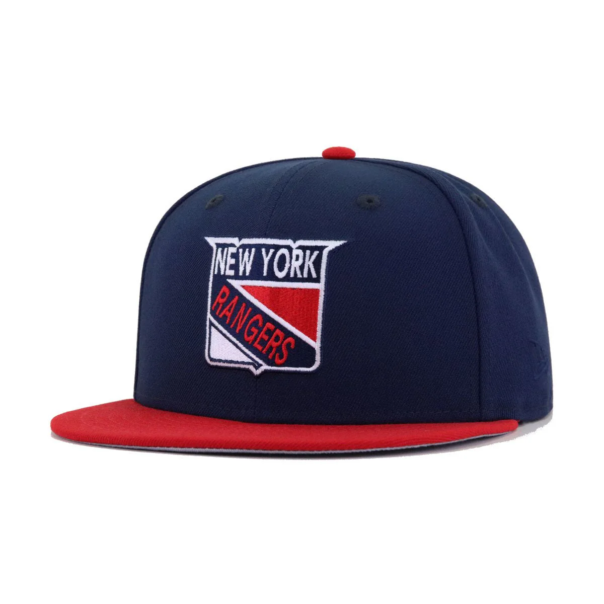 New York Rangers Oceanside Blue Scarlet 1967 New Era 59Fifty Fitted