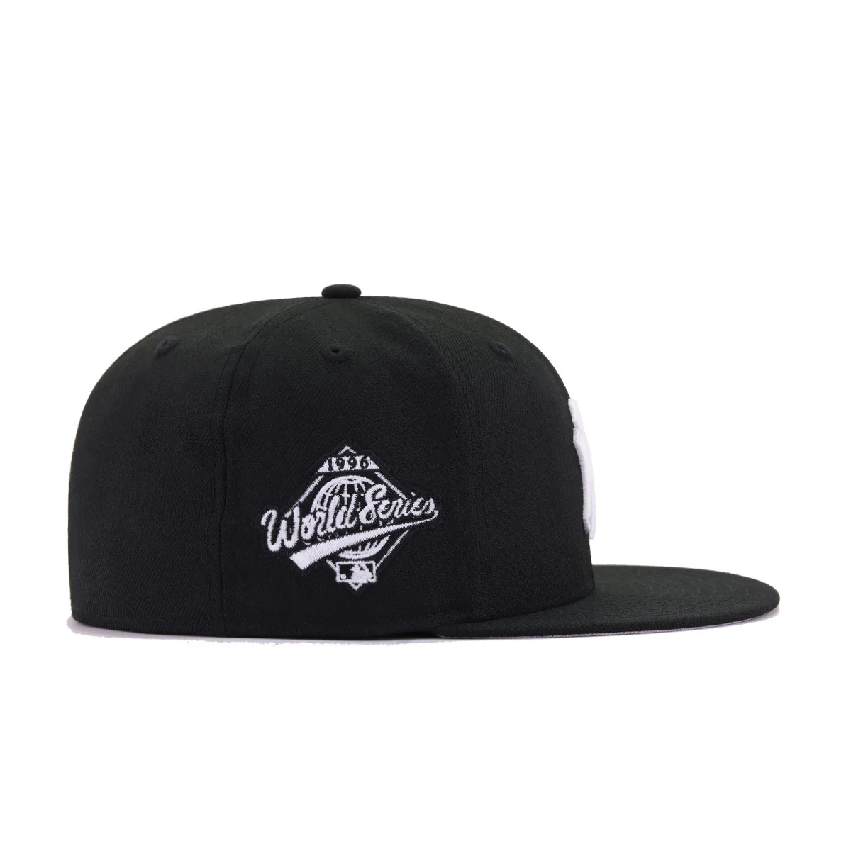 New York Yankees Black Glow in the Dark 1996 World Series New Era 59Fifty Fitted - Image 3