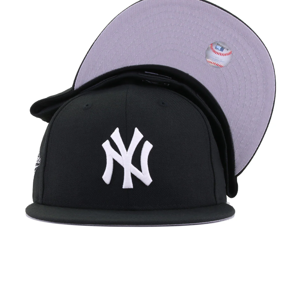 New York Yankees Black Glow in the Dark 1996 World Series New Era 59Fifty Fitted - Image 8