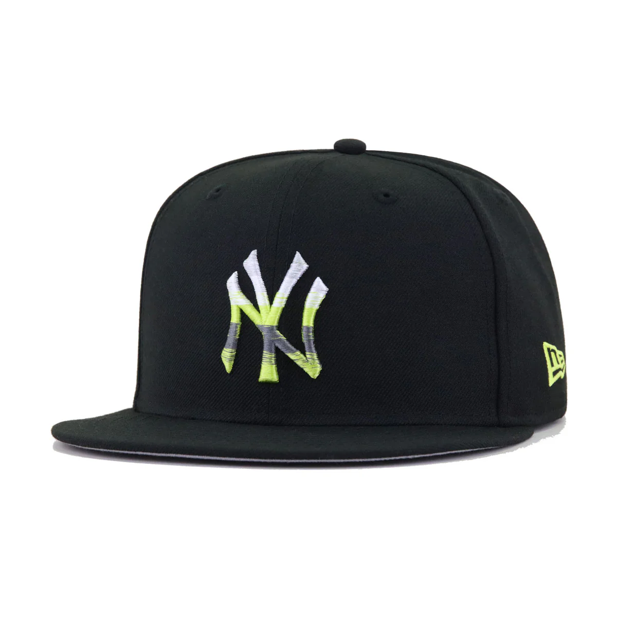 New York Yankees Black NEON BUBBLE GODDESS New Era 59Fifty Fitted