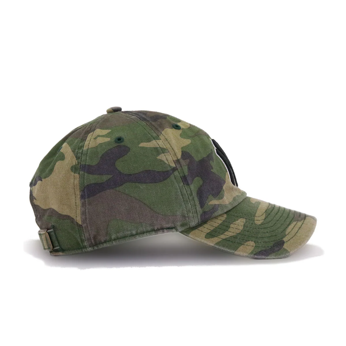 New York Yankees Camouflage 47 Brand Clean Up Dad Hat - Image 3